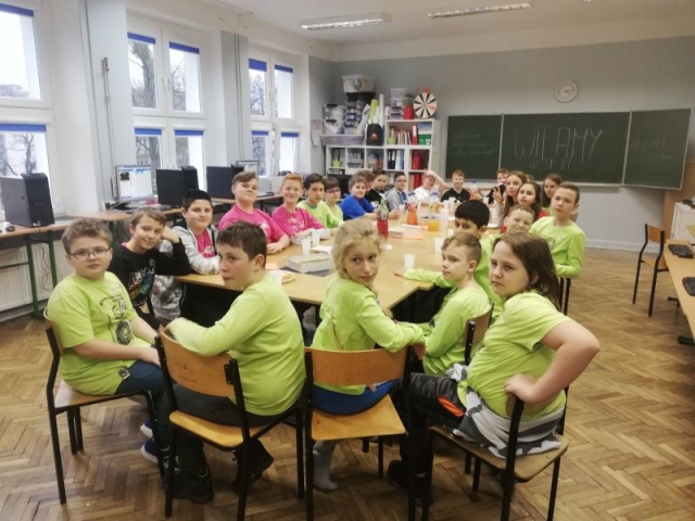 Spotkanie z uczniami z SP nr 81 w Łodzi