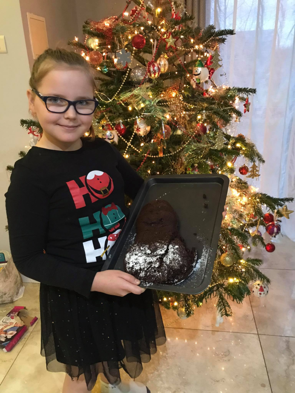 Marysia prezentuje świąteczne Brownie z fasoli