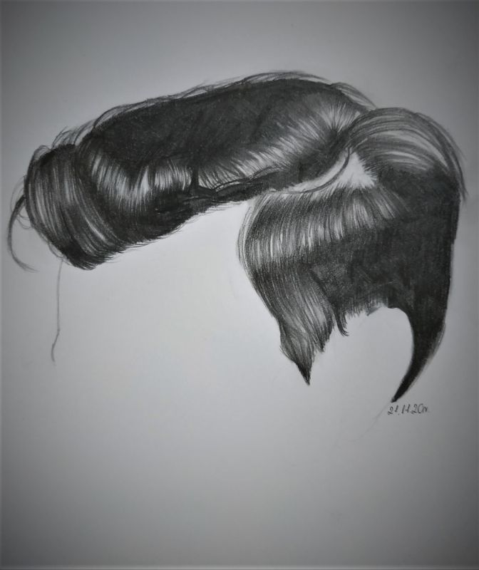 Rysunek – faktura włosów