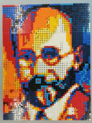 Janusz Korczak z klocków Lego