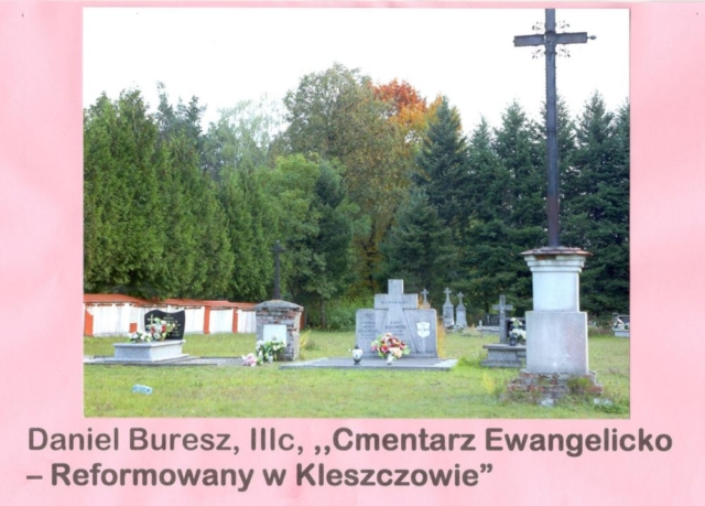 Daniel Buresz - Cmentarz Ewangelicko - Reformowany w Kleszczowie