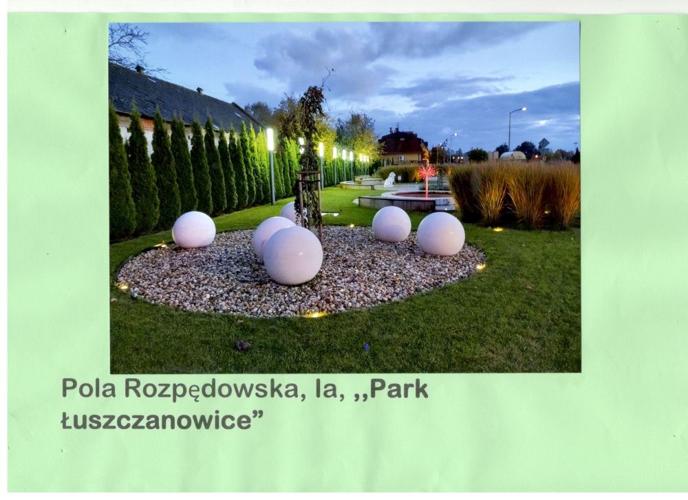 Pola Rozpędowska - Park Łuszczanowice