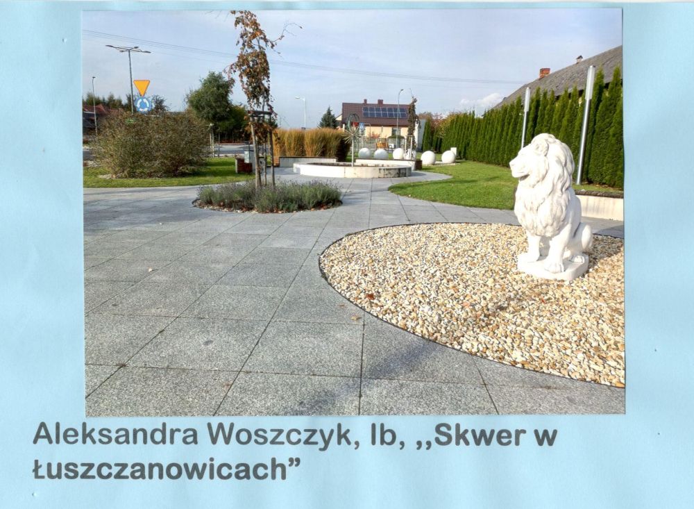 Aleksandra Woszczyk - Skwer w Łuszczanowicach